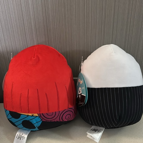 ✨Reduced NWT Disney & Squishmellows  NIGHTMARE BEFORE CHRISTMAS 2 - Jack & Sally - Picture 2 of 10